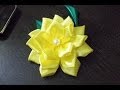 D.I.Y. Satin Ribbon Flower - Tutorial