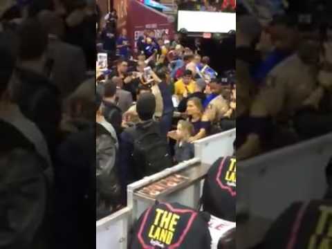 Quicken Loans Arena, hogar de los Cleveland Cavaliers previo al 3er partido Serie Final 2017