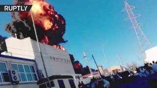 Мощный взрыв произошёл на химзаводе в Валенсии