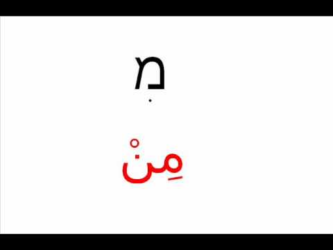 Hebrew with Dawoud lesson 3