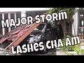 Major Storm Lashes Cha Am Thailand Nov 8, 2013