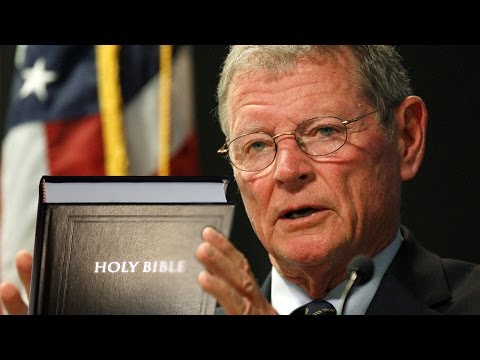 Senator Jim Inhofe Uses The Bible To Disprove Climate Change