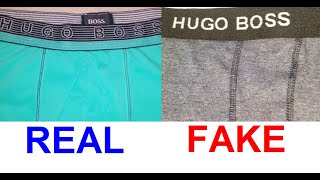 Real vs Fake Hugo Boss underwear. How to spot counterfeit Hugo Boss.Real vs Fake Hugo Boss underwear. How to spot counterfeit Hugo Boss.