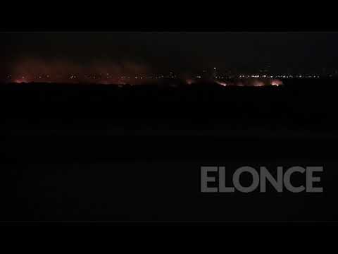 Importante incendio afecta la zona de islas entre Paraná y Santa Fe