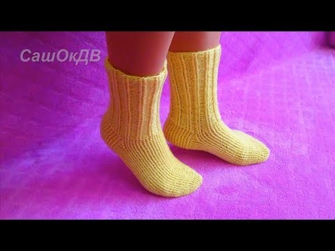 Мк по вязанию носков на 5 спицах 52