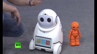 «Помогу с уроками, посижу с детьми» — в Китае показали домашних роботов