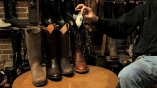Rounded Cowboy Boots