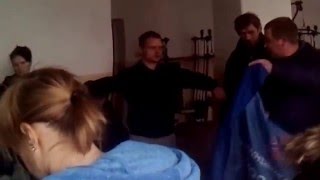 Доставлен гуманитарный груз в общежитие для беженцев города Луганска