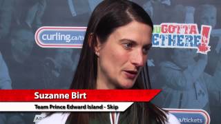 Draw 5 Media Scrum - 2013 Scotties Tournament of Hearts