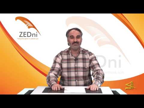 سلسلة تعليم اللغة التركية مع الدكتور " محمد زبدية " الحلقة (18)