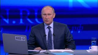 Прямая линия с Владимиром Путиным (25 апреля 2013 года)