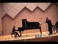 J.S.Bach BWV1031 Siciliano Flute Piano バッハ　シチリアーノ