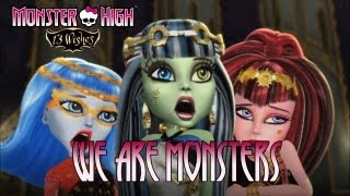 Monster High 13 Wishes - Wii / Wii U / NDS / N3DS - We are Monsters! (Trailer)