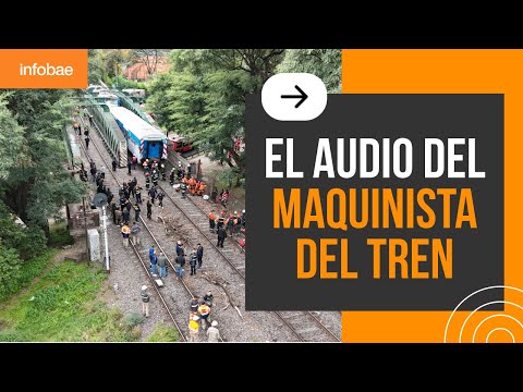 El audio que envió el conductor de la línea San Martín tras el impacto en Palermo