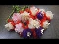 D.I.Y. Organza Fuchsia Flower Slings / Charms