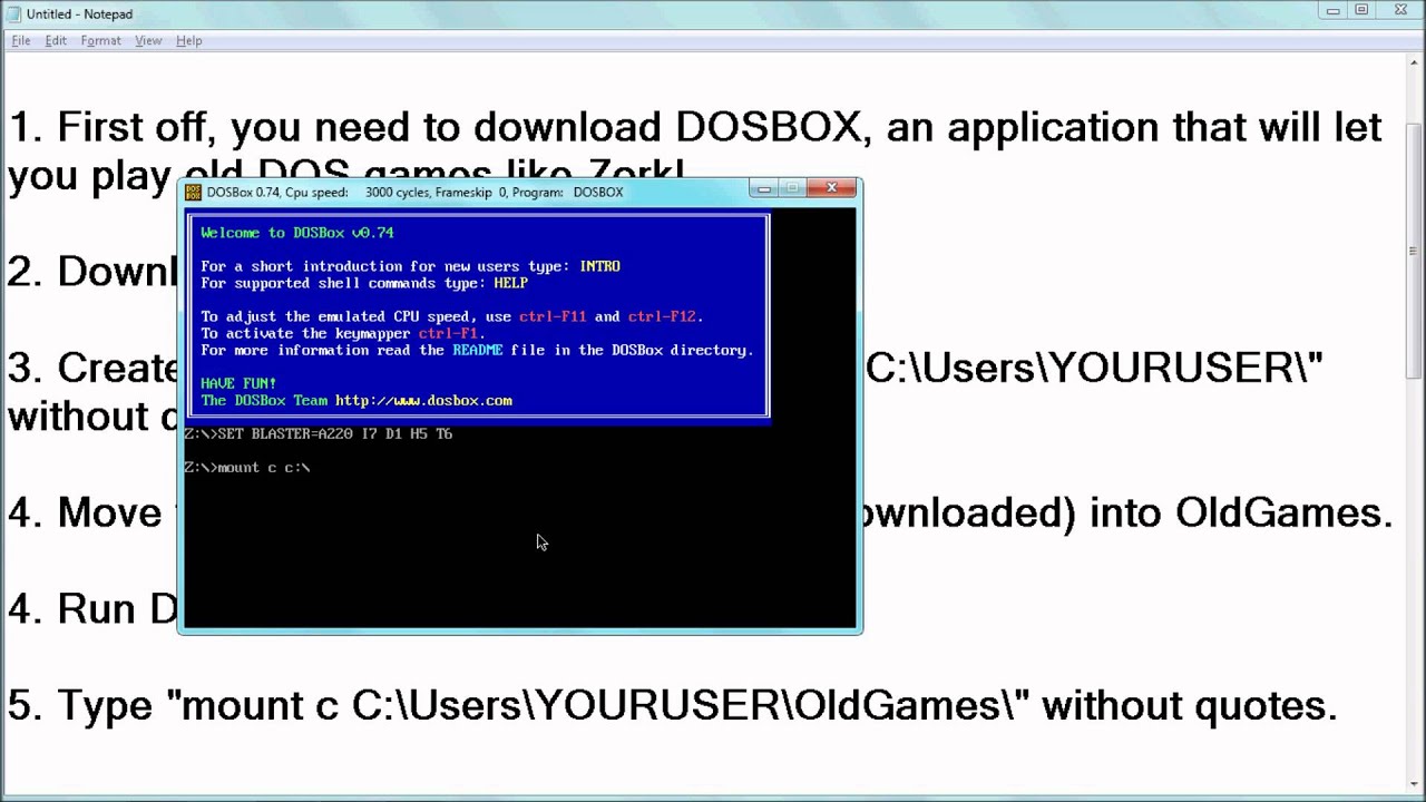 zork download windows 7 64 bit