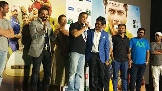 Salman Khan PULLS Nawazuddin's Leg At Freaky Ali Trailer Launch