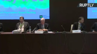 Пресс-конференция по итогам заседания совета учредителей WADA в Баку