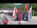 Rajnochovice: Oslavy 80 let od založení Sboru dobrovolných hasičů a Kácení májky