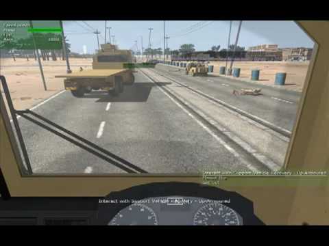 VBS2,JCOVE-LITE CONVOY ATTACK part1.mp4