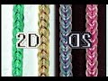 2D EASY Reversible Rainbow Loom Bracelet Tutorial 2D EASY Reversible Rainbow Loom Bracelet Tutorial