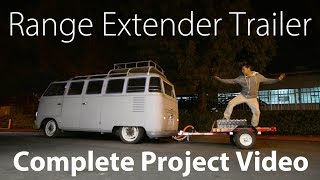Complete Tesla Bus Battery Range Extender Trailer Project