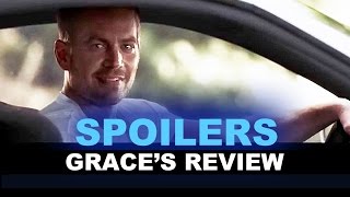 Furious 7 Movie Review - SPOILERS - Paul Walker End Scene : Beyond The Trailer
