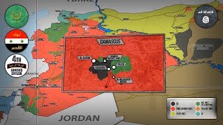 23 апреля 2018. Военная обстановка в Сирии. Крупные операции против ИГИЛ на западе и востоке Сирии.