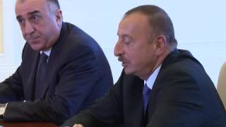 С.Лавров и И.Алиев | Sergey Lavrov and Ilham Aliyev