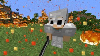 Beating Minecraft, But It Rains Lava...Beating Minecraft, But It Rains Lava...