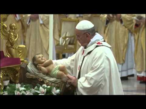 Pope Francis, Celebrates First Christmas Eve Mass