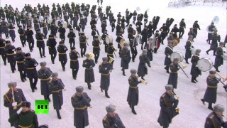 Парад в честь 75-летия снятия блокады Ленинграда (27.01.2019 13:24)