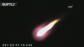В США ракета Antares с российскими двигателями успешно стартовала к МКС