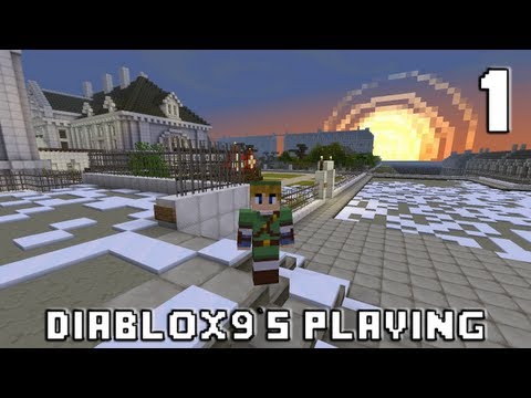 1 - L'aventure "The Tourist" commence ! - Minecraft - Diablox9's playing