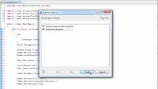 Java Tutorial - Easy Way To Import (Eclipse) [60 Seconds]