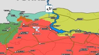 6 июня 2018. Военная обстановка в Сирии. Курдские отряды YPG покидают город Манбидж.