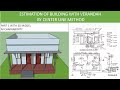 ESTIMATION OF BUILDING WITH VERANDAH BY CENTERLINE METHOD (PART 1)