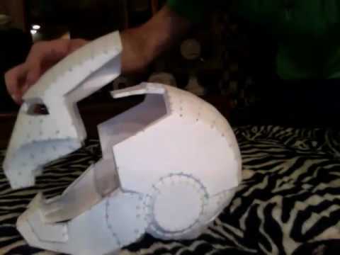 Ironman/ War Machine helmet (pepakura) Ironman/ War Machine helmet (pepakura)
