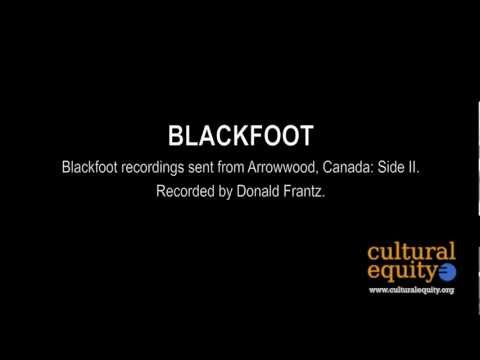 Parlametrics: Blackfoot II