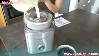 Mesin Pembuat Es Krim Rumah Tangga Made In Amerika Youtube