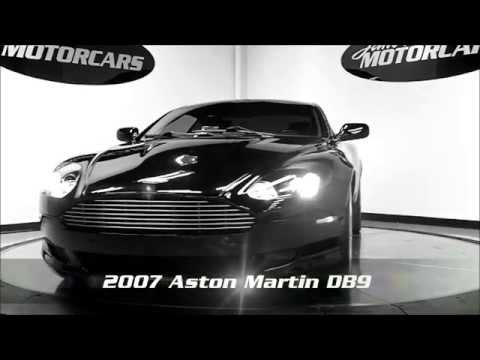 2007 Aston Martin DB9 Black Black Wine Jake's Motorcars jakesmotorcars 522 