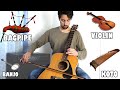 Les sons de divers iinstruments avec des guitares Les sons de divers iinstruments avec des guitares