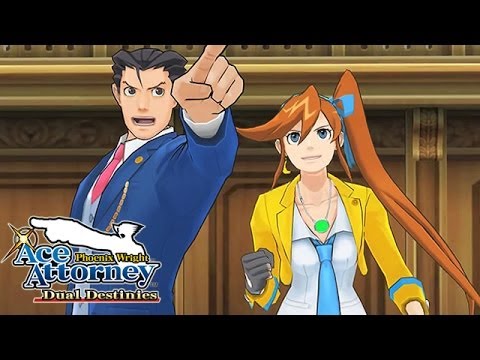 Tráiler de lanzamiento de Phoenix Wright: Ace Attorney - Dual Destinies Tráiler de lanzamiento de Phoenix Wright: Ace Attorney - Dual Destinies