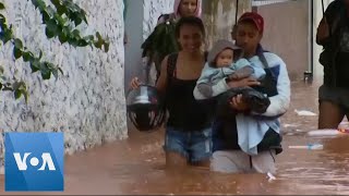 Heavy Rains in Brazil Cause Flooding, LandslidesHeavy Rains in Brazil Cause Flooding, Landslides