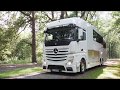 Weltpremiere des integrierten Teilintegrierten VARIO Signature 1200 auf MB Actros 2553 LLL