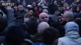 В Черкассах националисты прервали выступление Порошенко (11.03.2019 11:42)