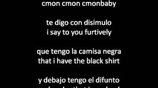 Tengo La Camisa Negra Lyrics Spanish