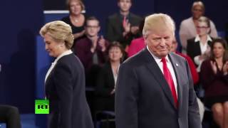 Обмен любезностями: вторые дебаты Трампа и Клинтон