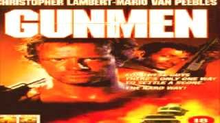 GUNMEN (1993) - HD Trailer (Funny cheesy action movie) restored version