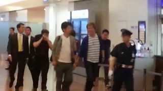 20130619  ジェジュン来日　羽田空港